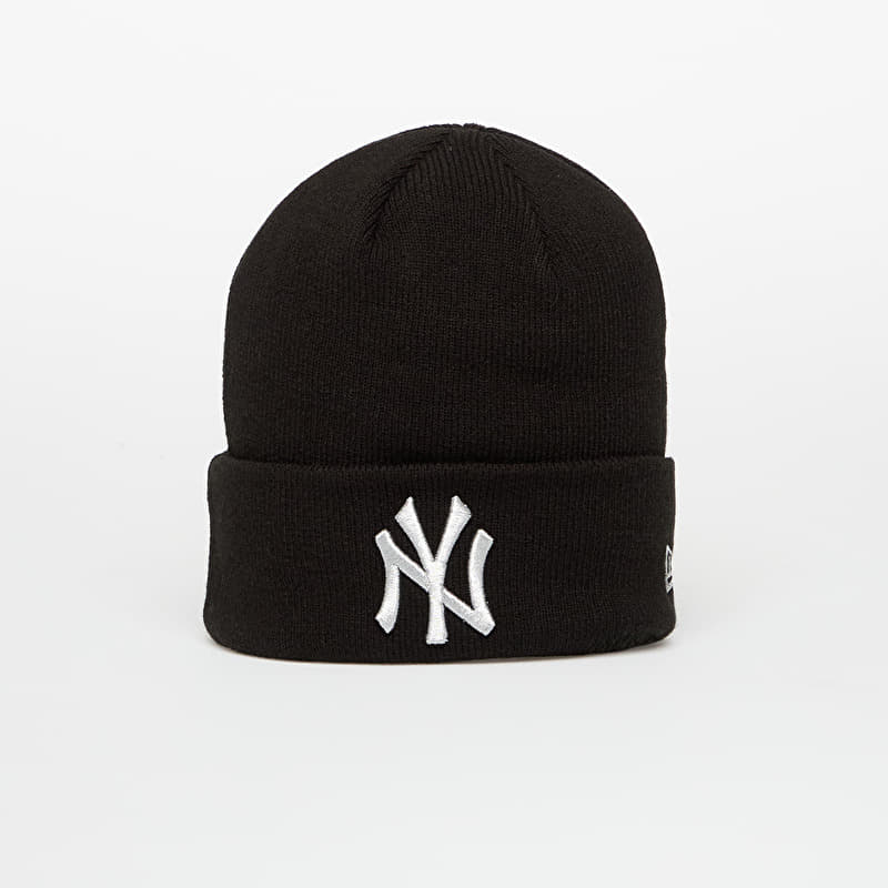 Czapka New Era Knit Medium MLB Metallic Beanie New York Yankees Black