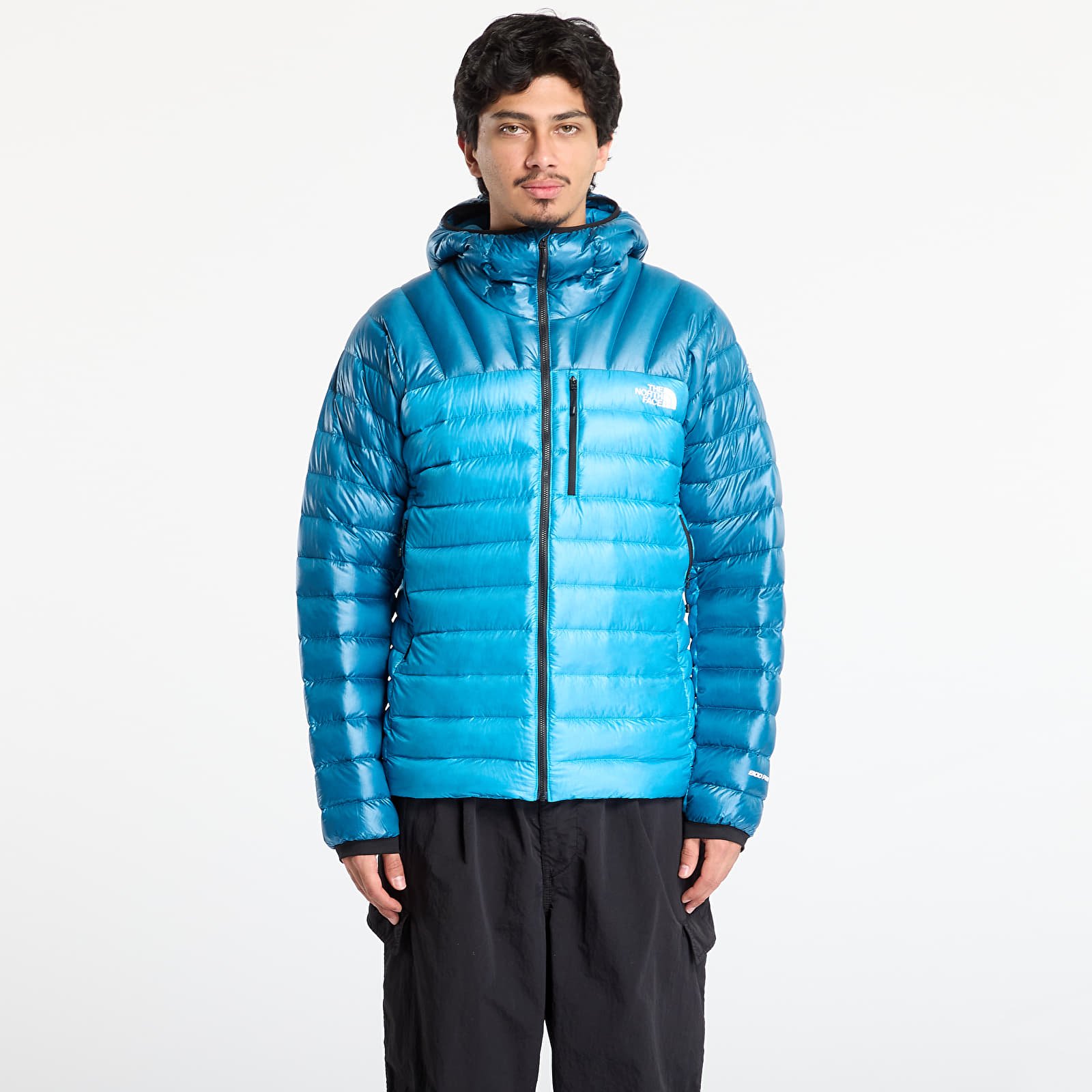 Vīriešu jakas The North Face Summit Breithorn Hooded Down Jacket Meridian Blue/ Dusk Blue