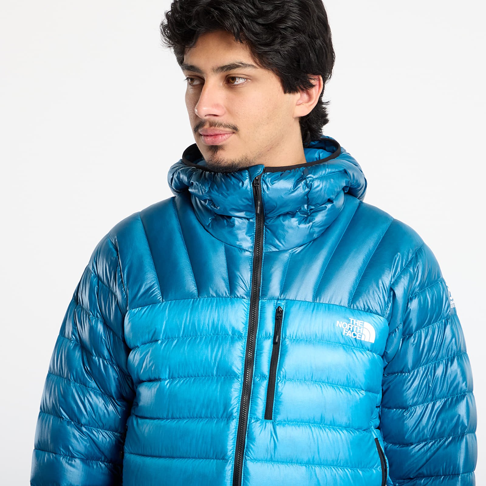 Vīriešu jakas The North Face Summit Breithorn Hooded Down Jacket Meridian Blue/ Dusk Blue
