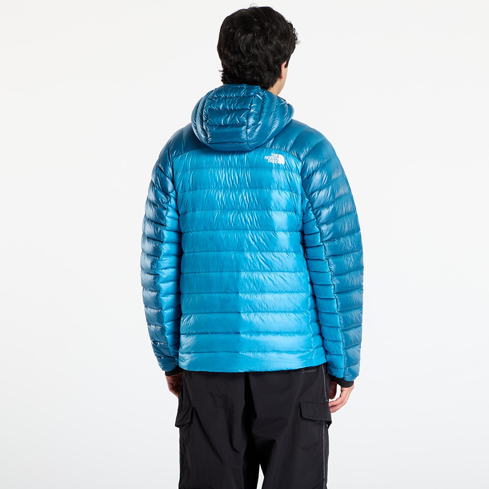 Vīriešu jakas The North Face Summit Breithorn Hooded Down Jacket Meridian Blue/ Dusk Blue