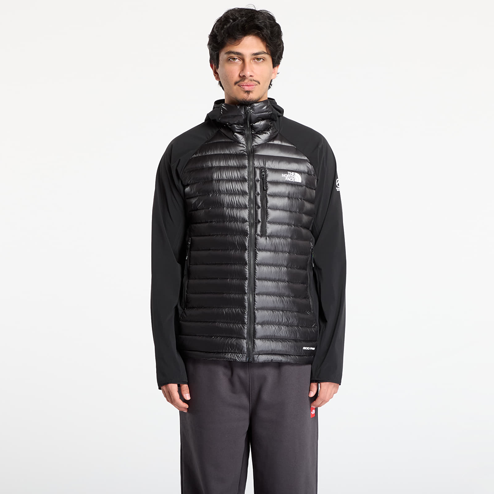 Vīriešu jakas The North Face Summit Breithorn Lightweight Hybrid Hooded Jacket TNF Black