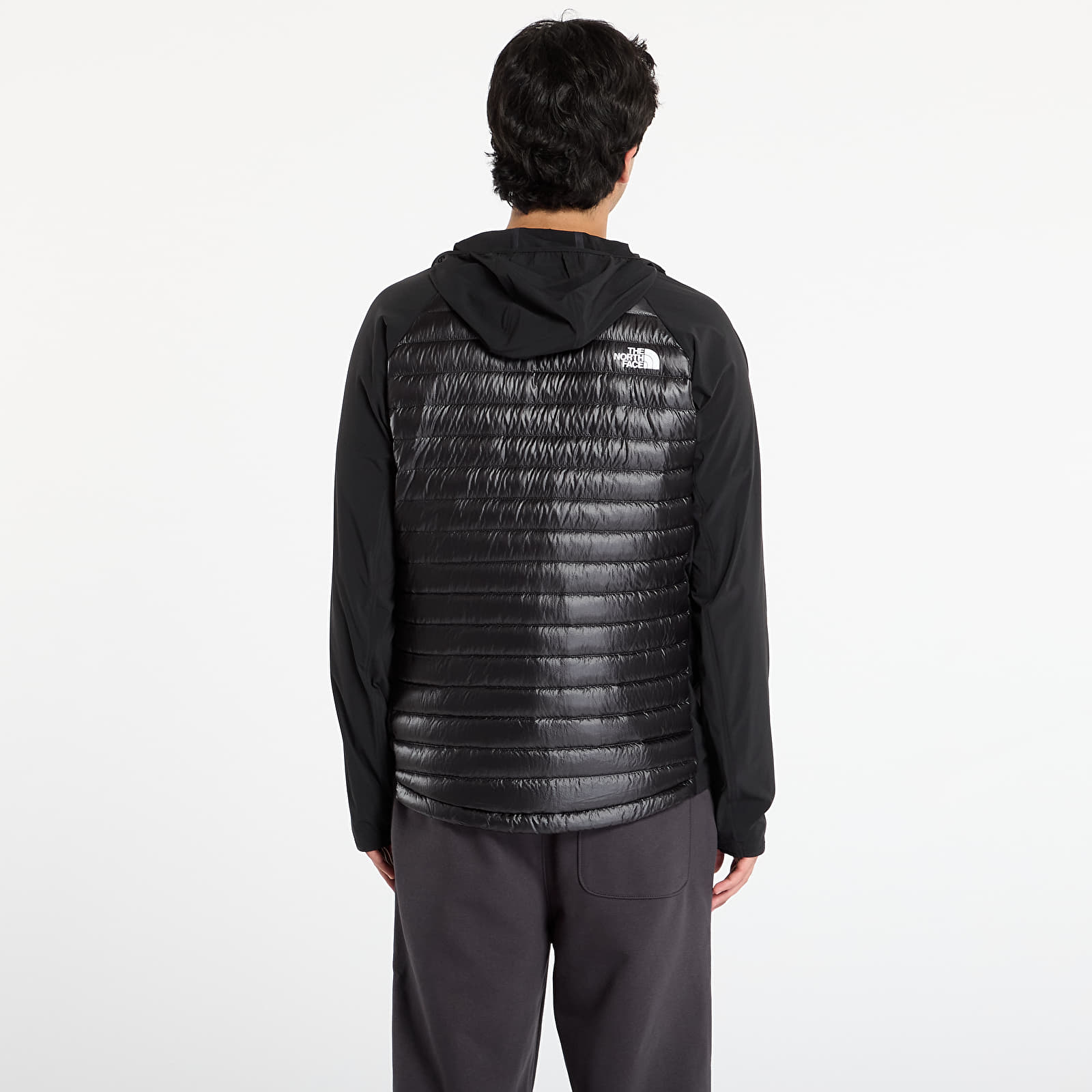Vīriešu jakas The North Face Summit Breithorn Lightweight Hybrid Hooded Jacket TNF Black