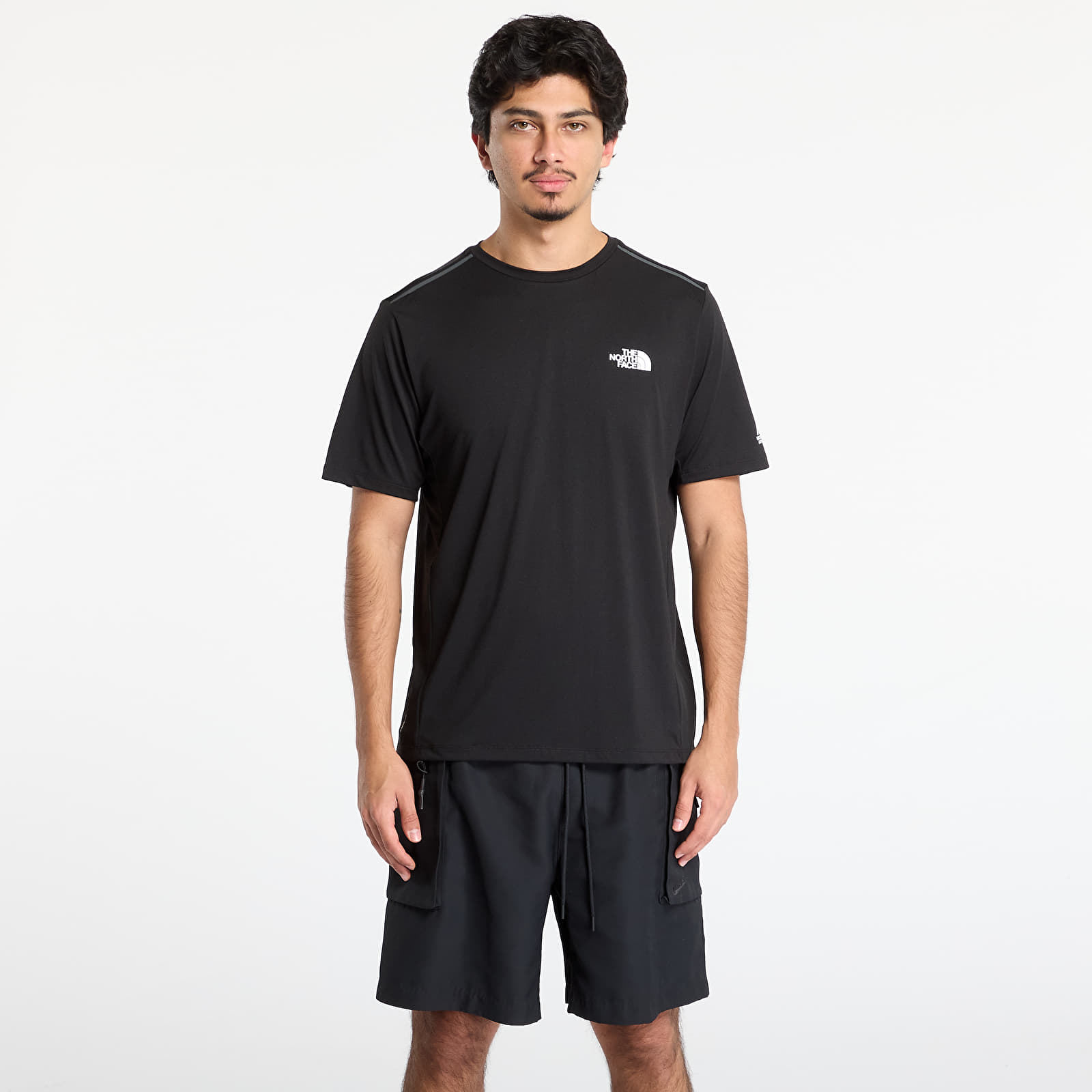 T-shirty męskie The North Face Mountain Athletics Tape T-Shirt TNF Black