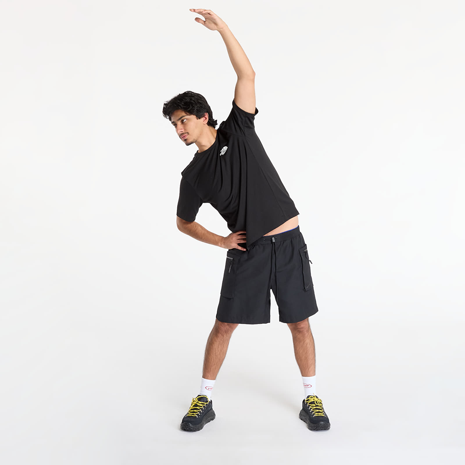 T-shirty męskie The North Face Mountain Athletics Tape T-Shirt TNF Black