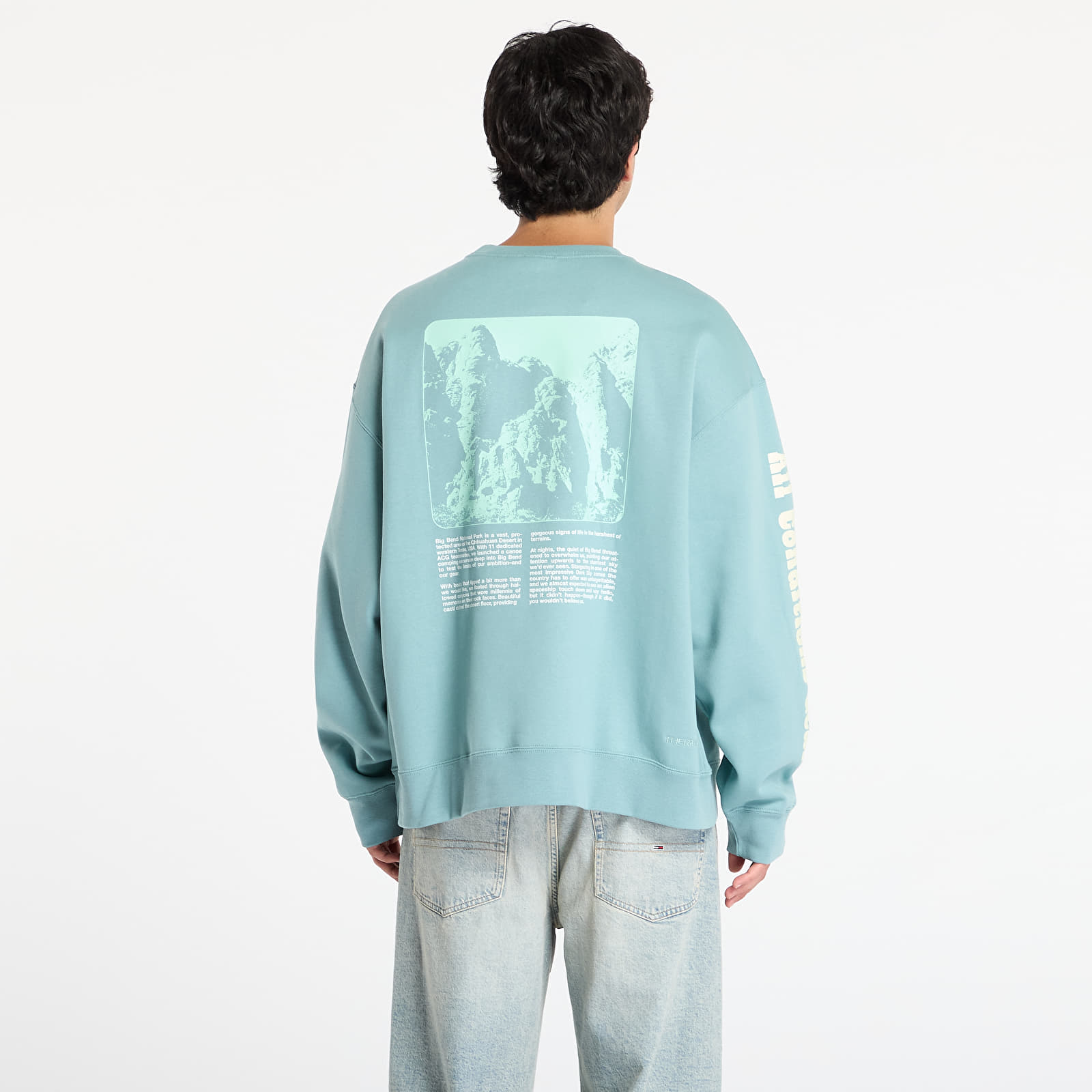 Herren-Sweatshirts Nike ACG "Tuff Fleece" Crew-Neck Cannon
