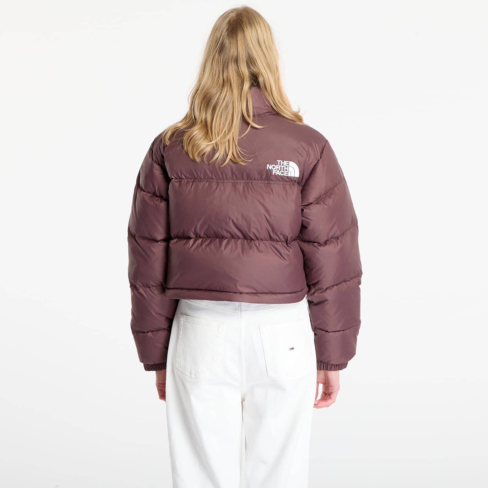 Jacken für Frauen The North Face W Nuptse Short Jacket Tawny Quartz
