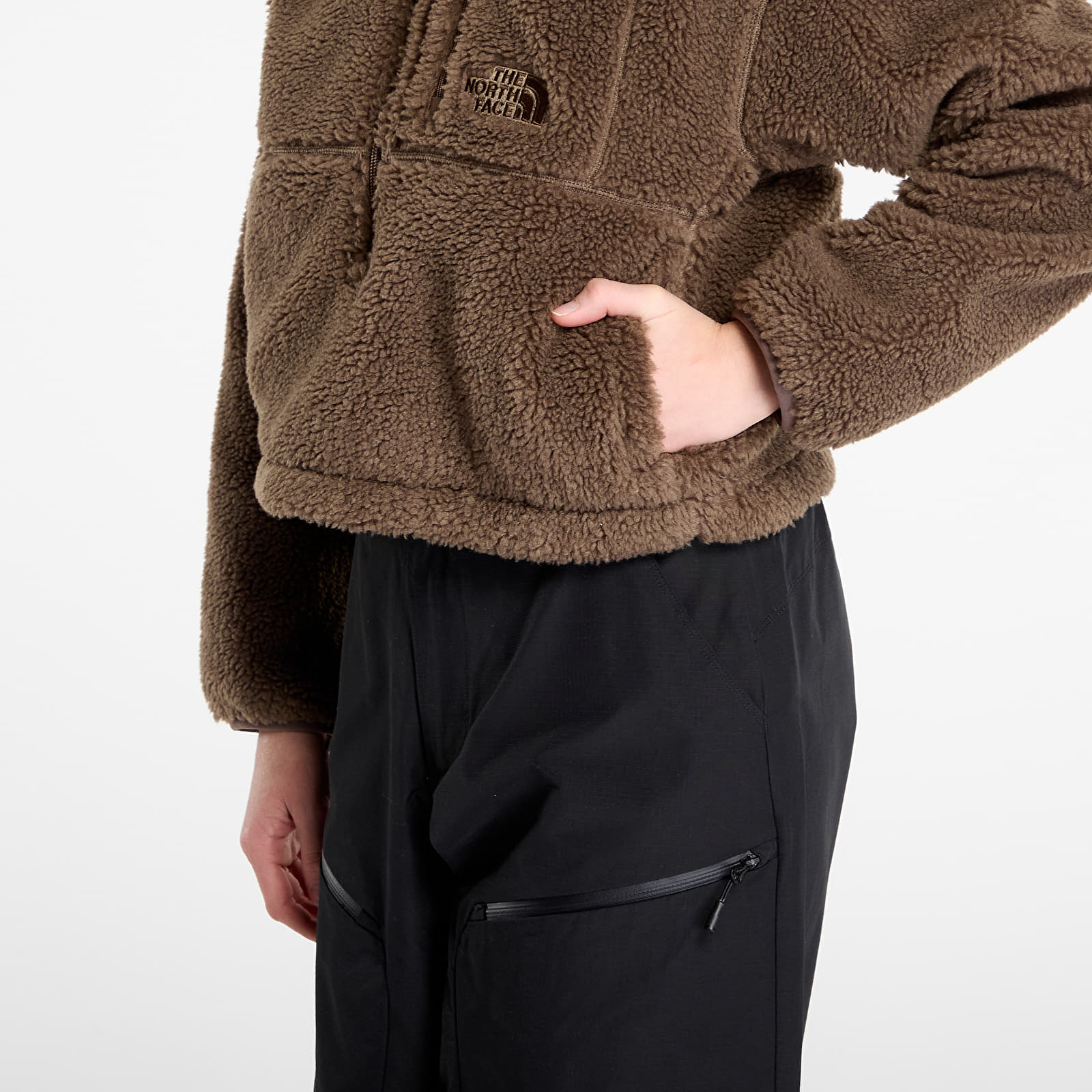 Sweatshirts für Frauen The North Face W Extreme Pile 2 Pullover Smokey Brown