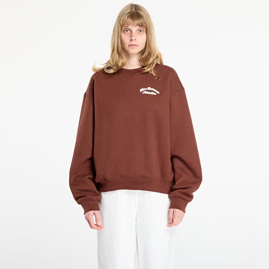 Sweatshirt New Balance Linear Heritage Fleece Crew Rich Oak