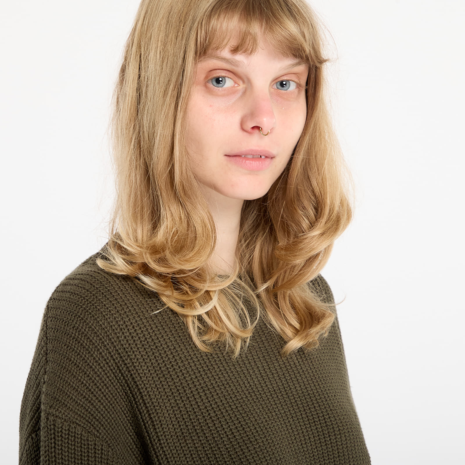 Vīriešu džemperi Daily Paper Band Knit Sweater UNISEX Rosin Green