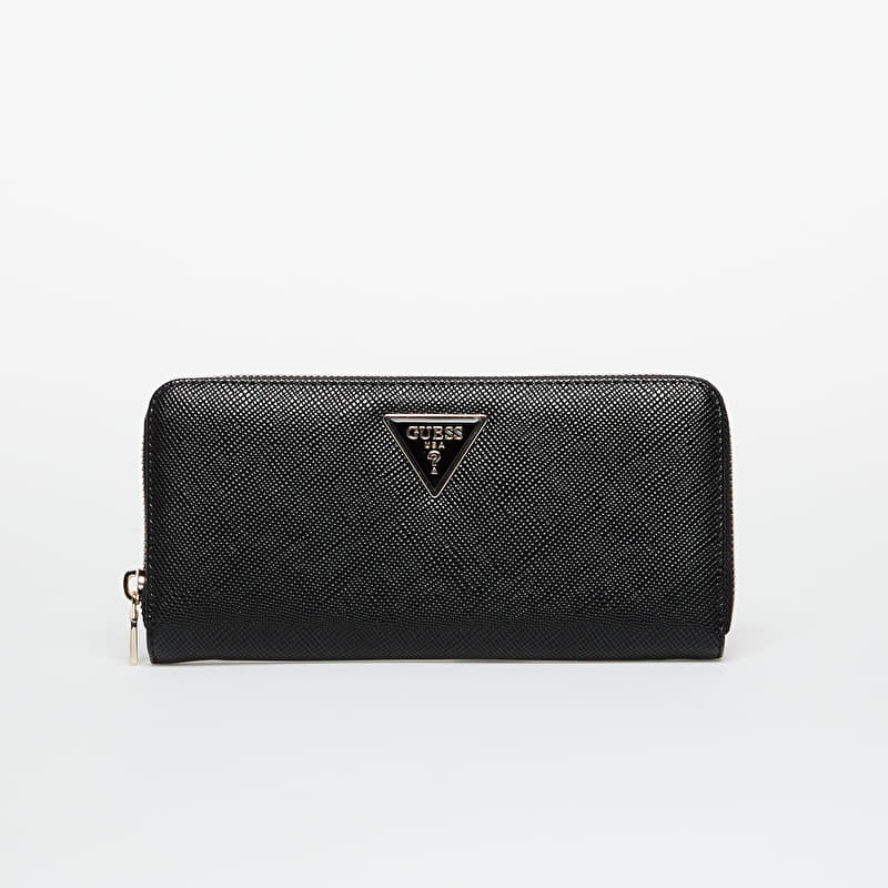 GUESS Laurel II Slg Large Zip Around Black