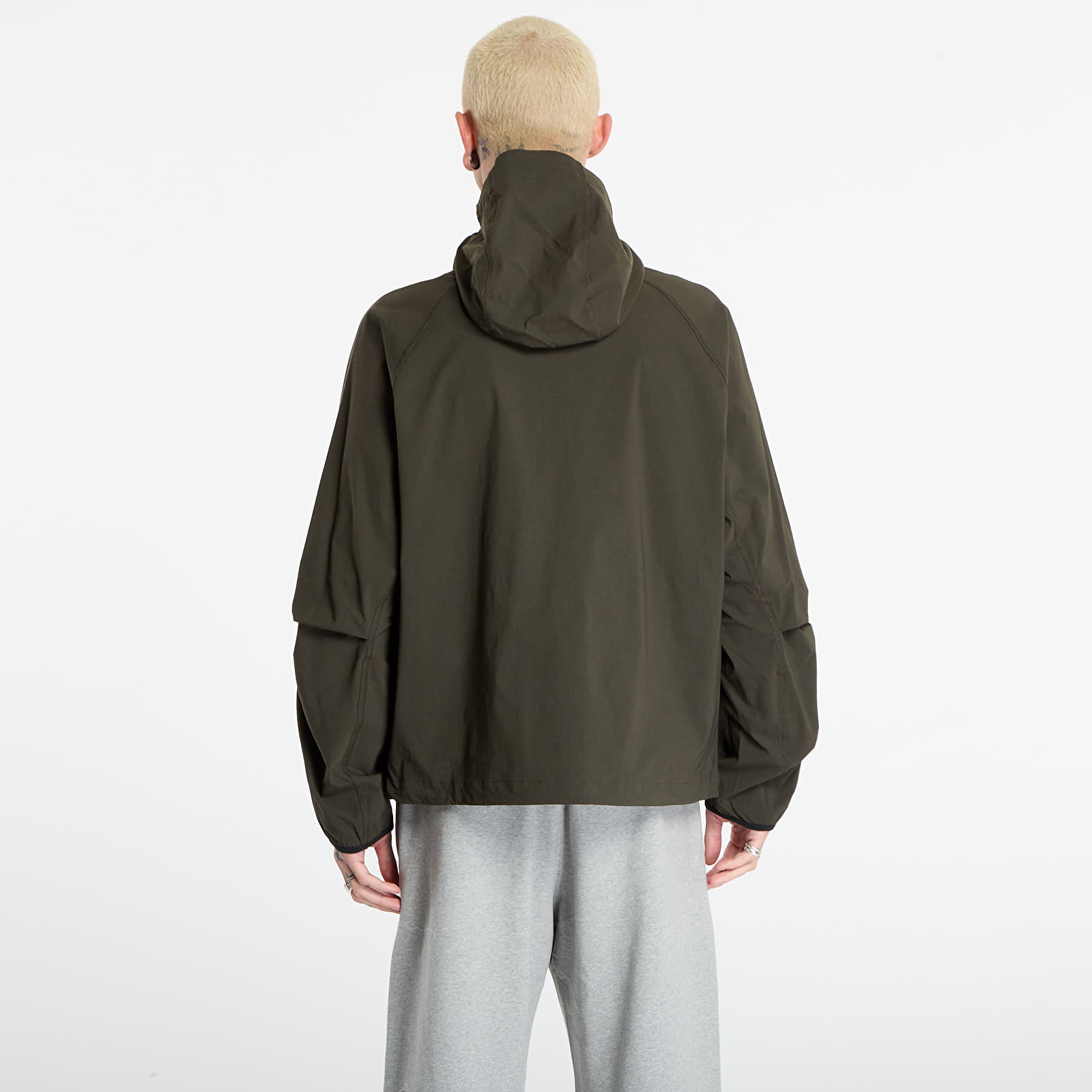 Herrenjacken Nike Tech Men's Woven Jacket Sequoia/ Sequoia/ Black