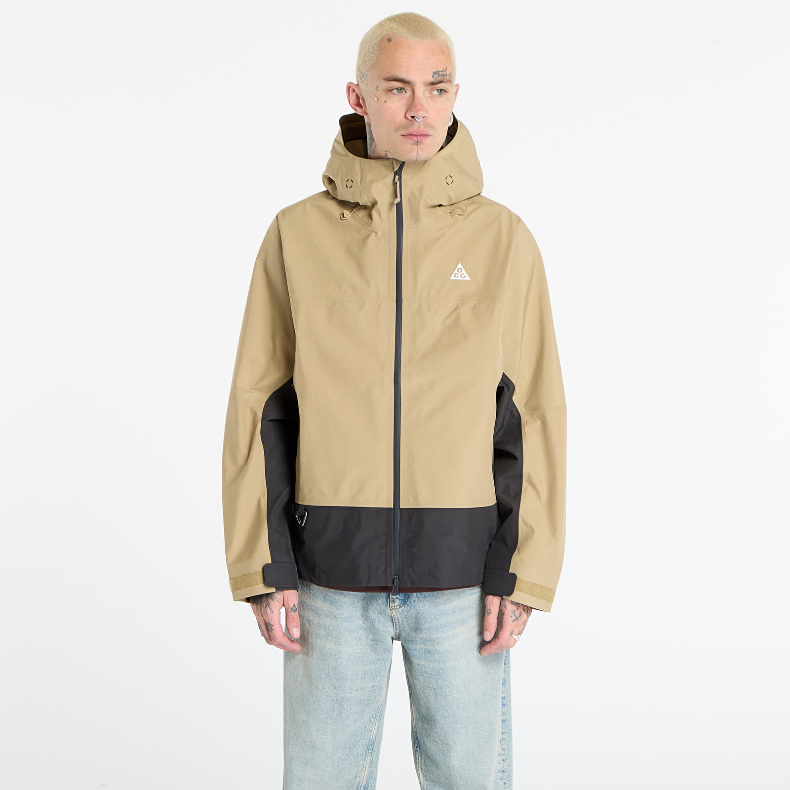 Vestes pour hommes Nike ACG "Misery Ridge" Storm-FIT ADV GORE-TEX Jacket Parachute Beige/ Anthracite/ Summit White
