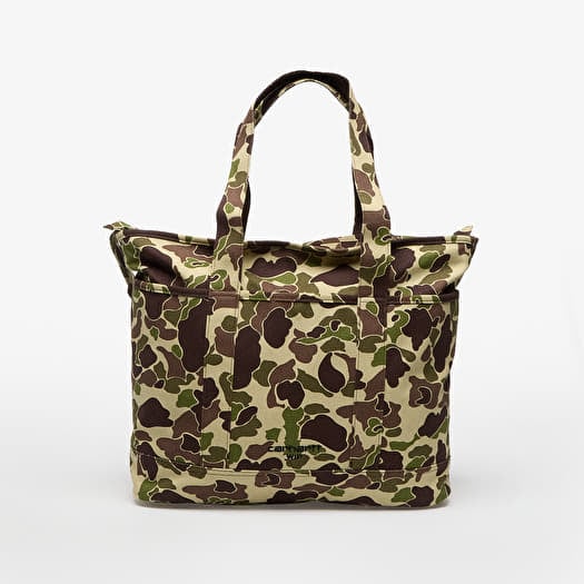 Sac Carhartt WIP Elford Tote Bag Camo Duck/ Green