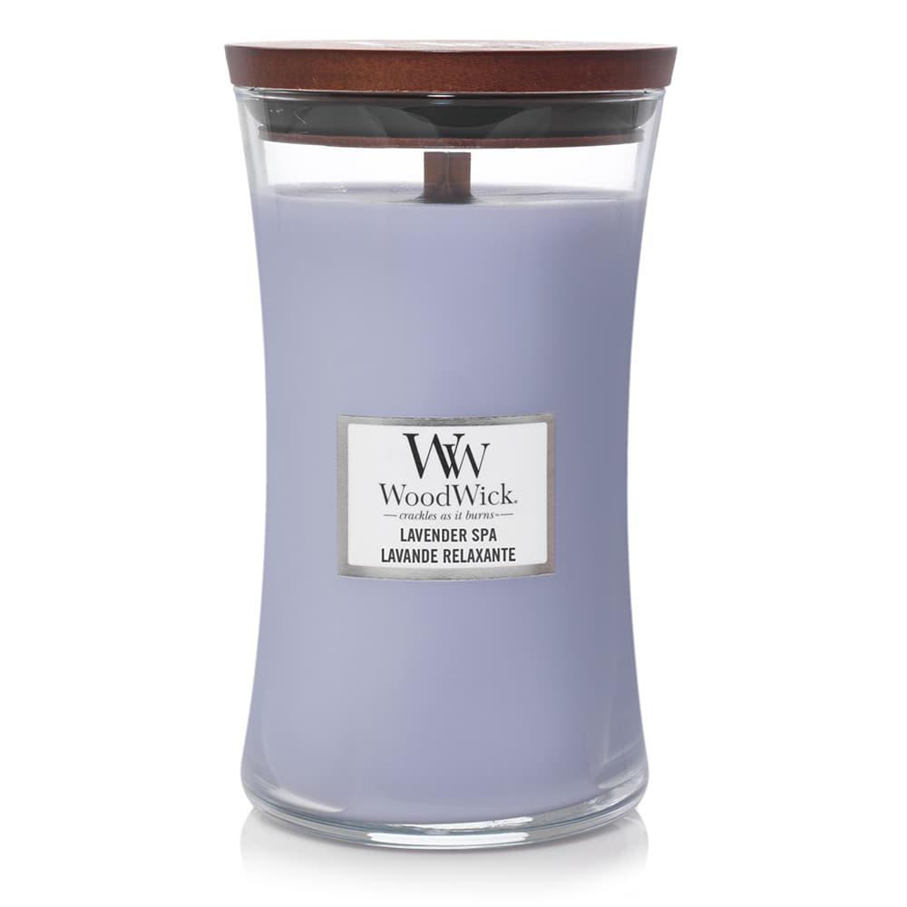 andere Accessoires Woodwick Large Hourglass Candle Lavender Spa
