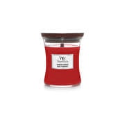 Woodwick Small Hourglass Candle Crimson Berries