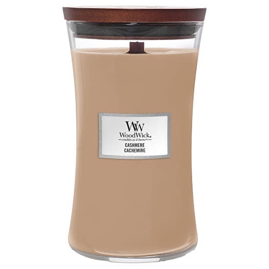 Woodwick Large Hourglass Candle Cashmere