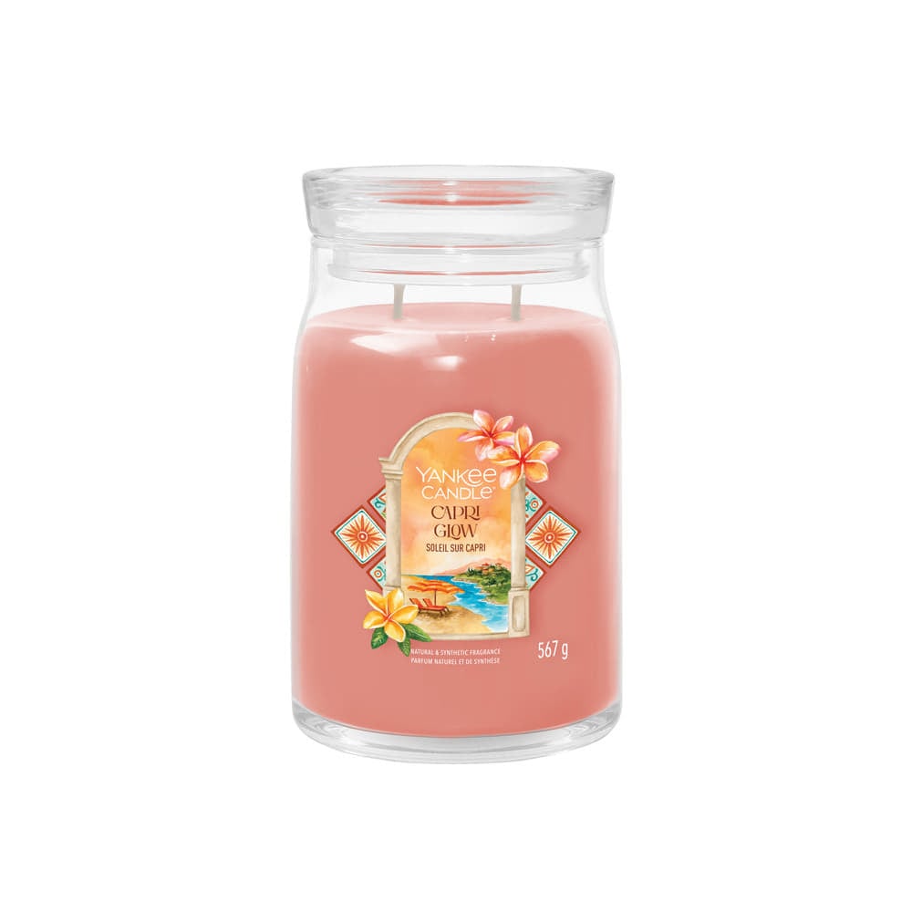 Ostatní doplňky Yankee Candle Signature Large Jar 2 Wicks Capri Glow