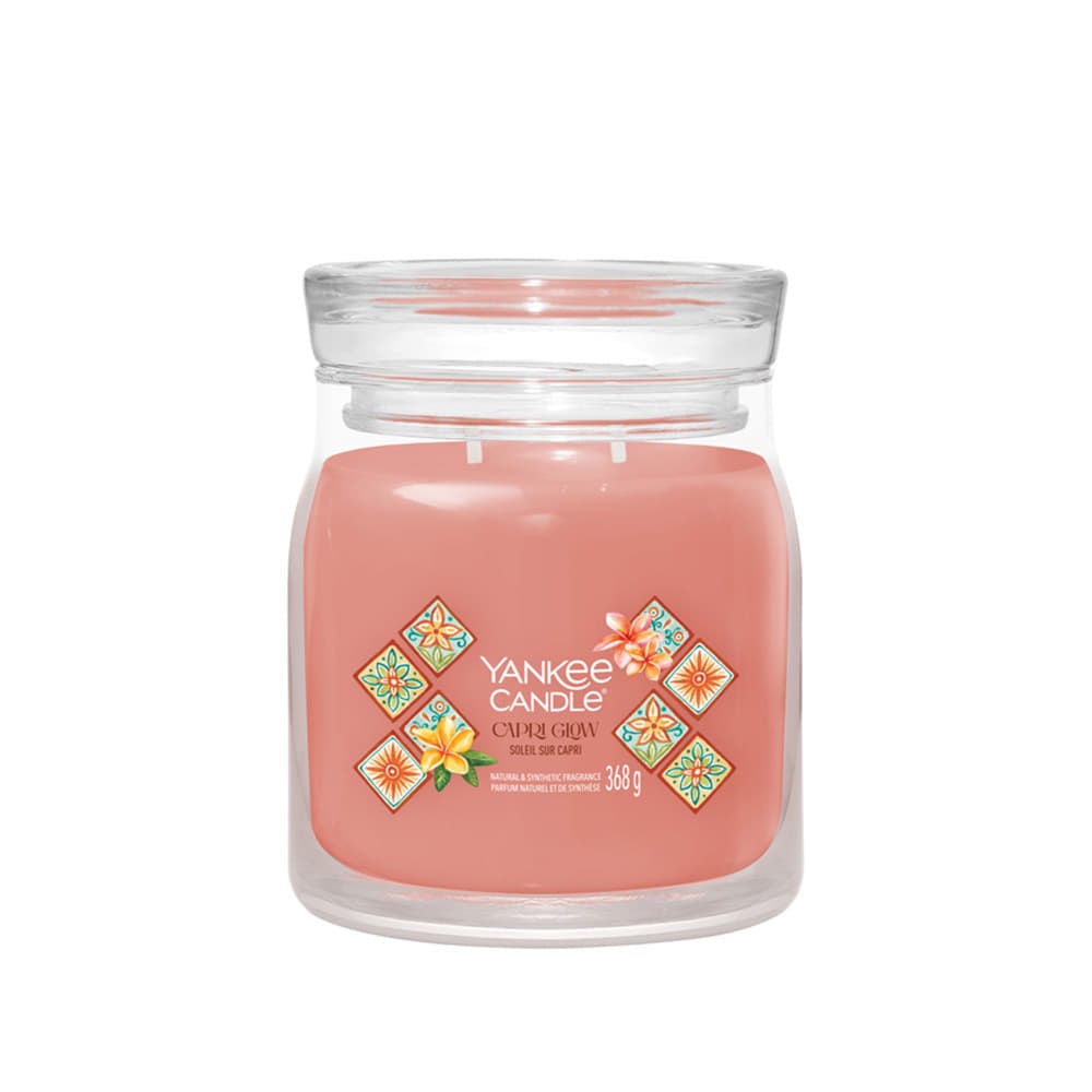 andere Accessoires Yankee Candle Signature Medium Jar 2 Wicks Capri Glow