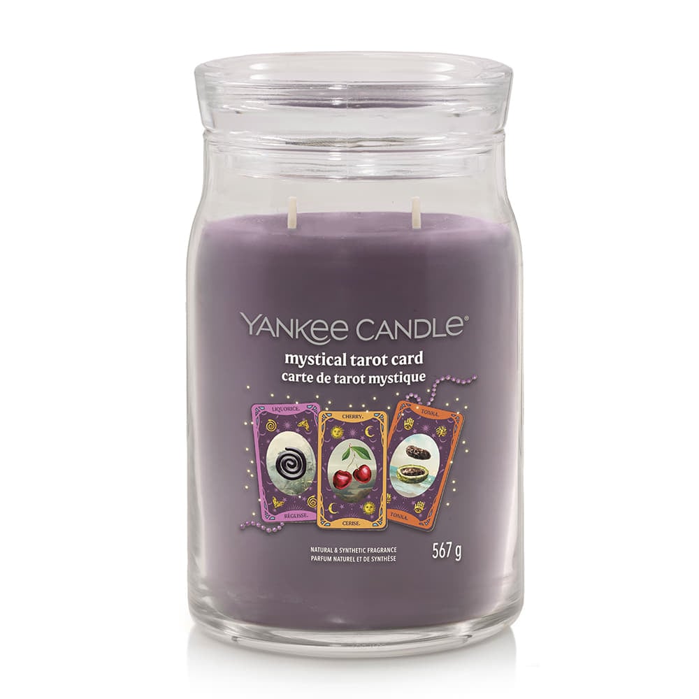 andere Accessoires Yankee Candle Signature Large Jar 2 Wicks Halloween Mystical Tarot Card