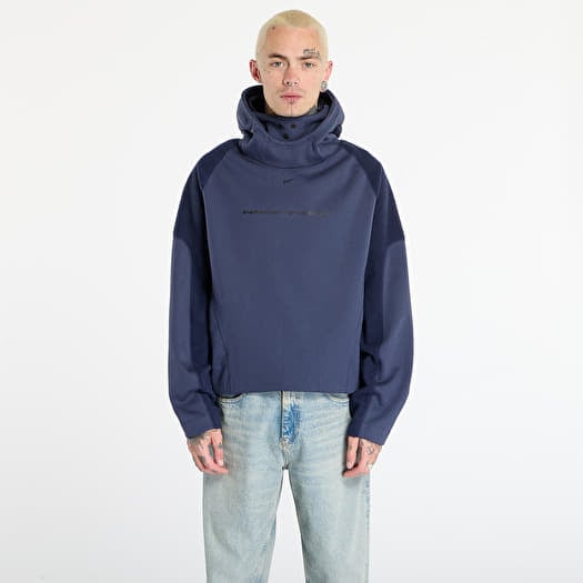 Nike Tech Boreas Men's Oversized Hoodie Thunder Blue/ Obsidian/ Black