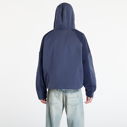 Nike Tech Boreas Men's Oversized Hoodie Thunder Blue/ Obsidian