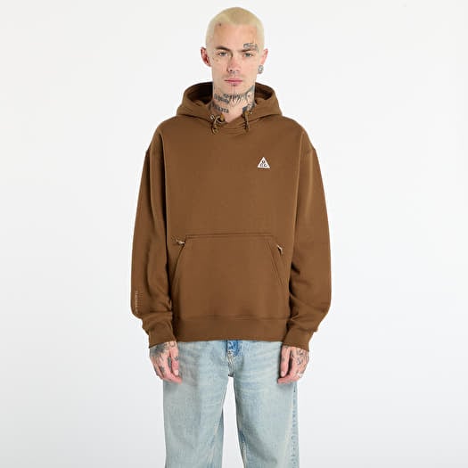 Sweatshirt Nike ACG "Tuff Fleece" Pullover Hoodie Mosswood Brown/ Lt Khaki/ Summit White