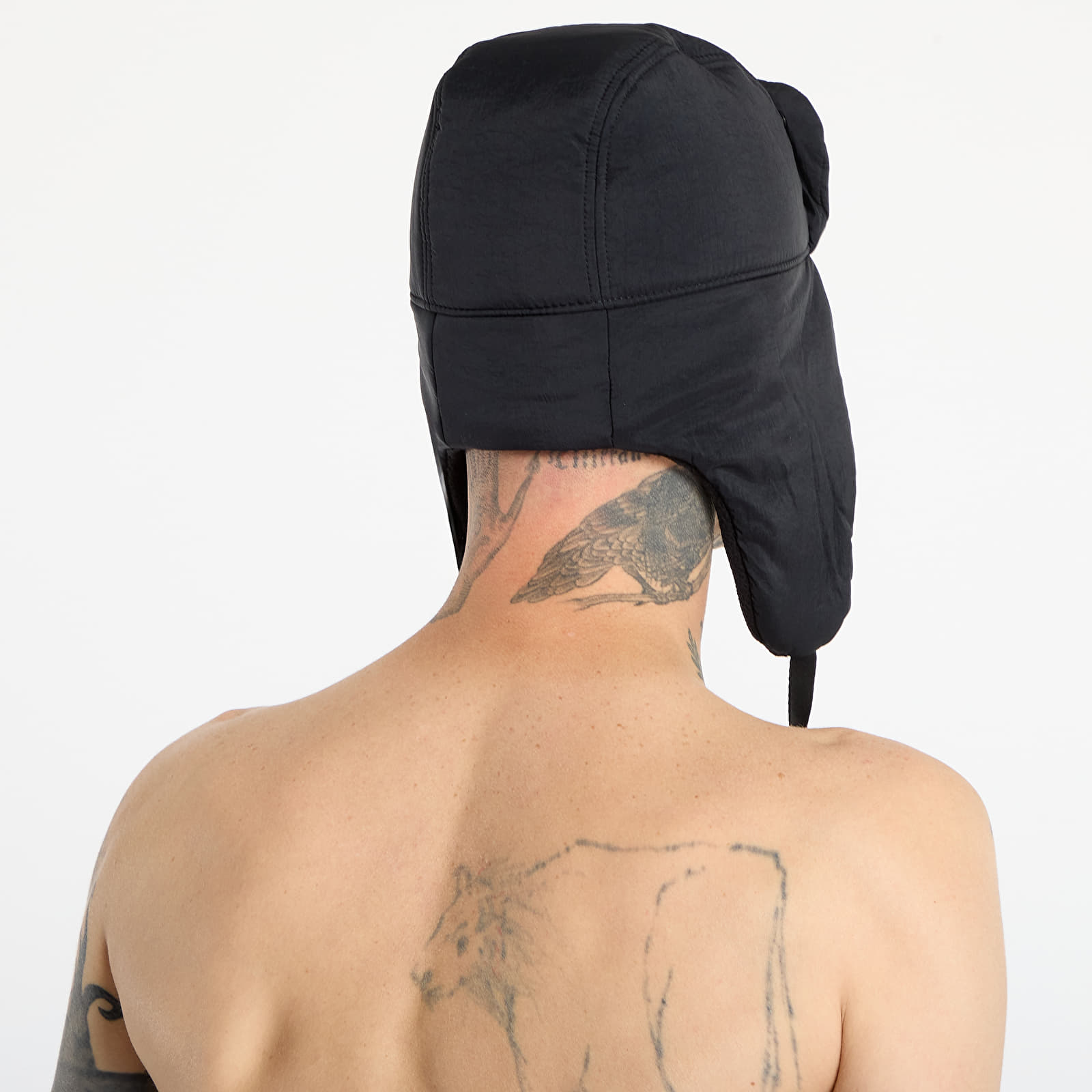 Czapki Nike Fly Unstructured Puffer Trapper Cap Black/ Black/ Sanddrift