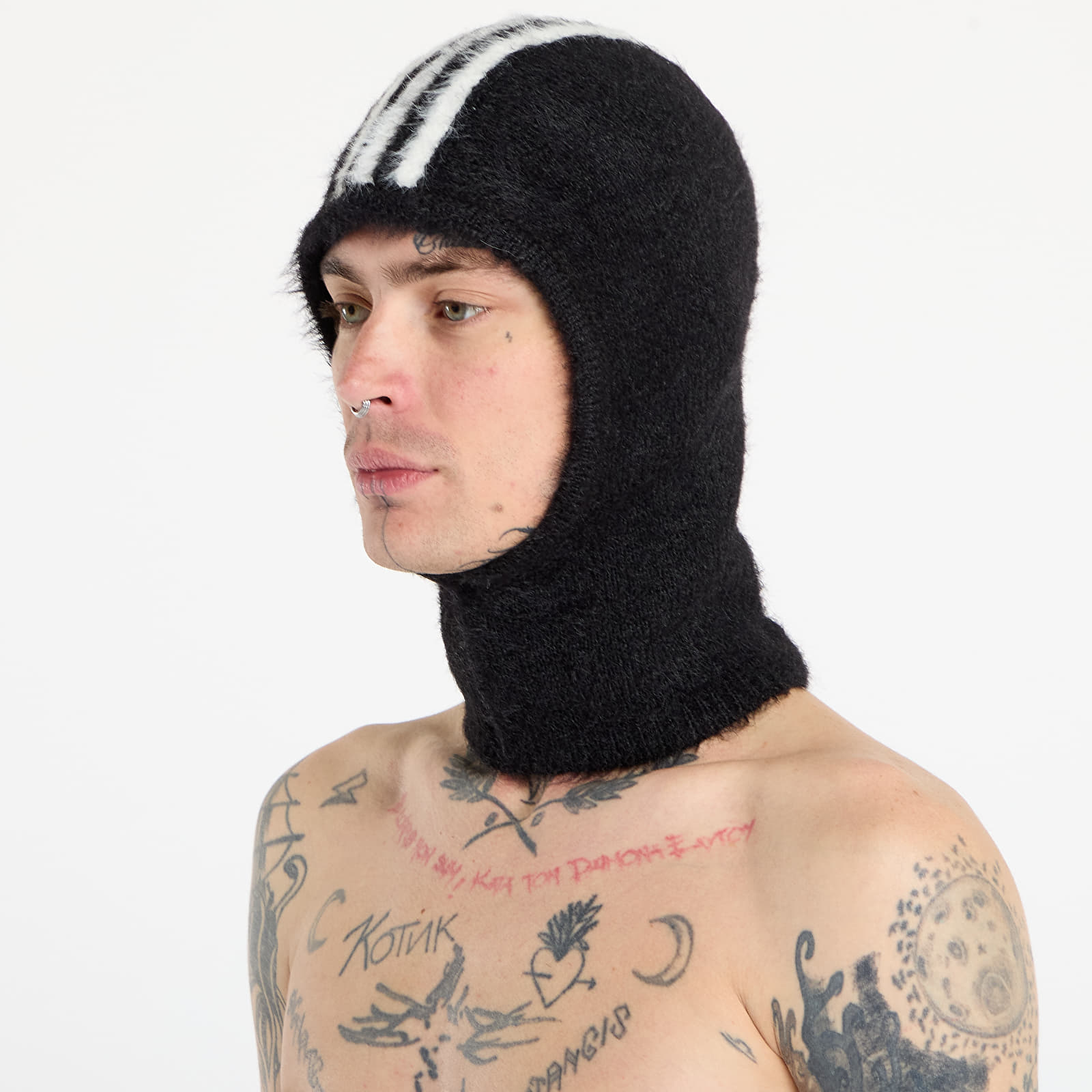 Hodeplagg for menn adidas Faux Fur Balaclava Black