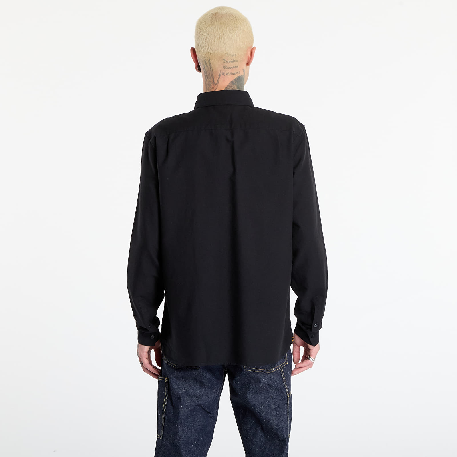 Herren-Hemden FRED PERRY Oxford Shirt Black