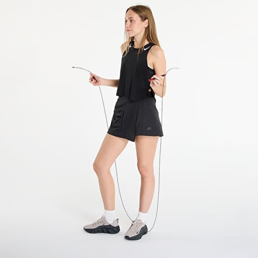 nike cropped running tank