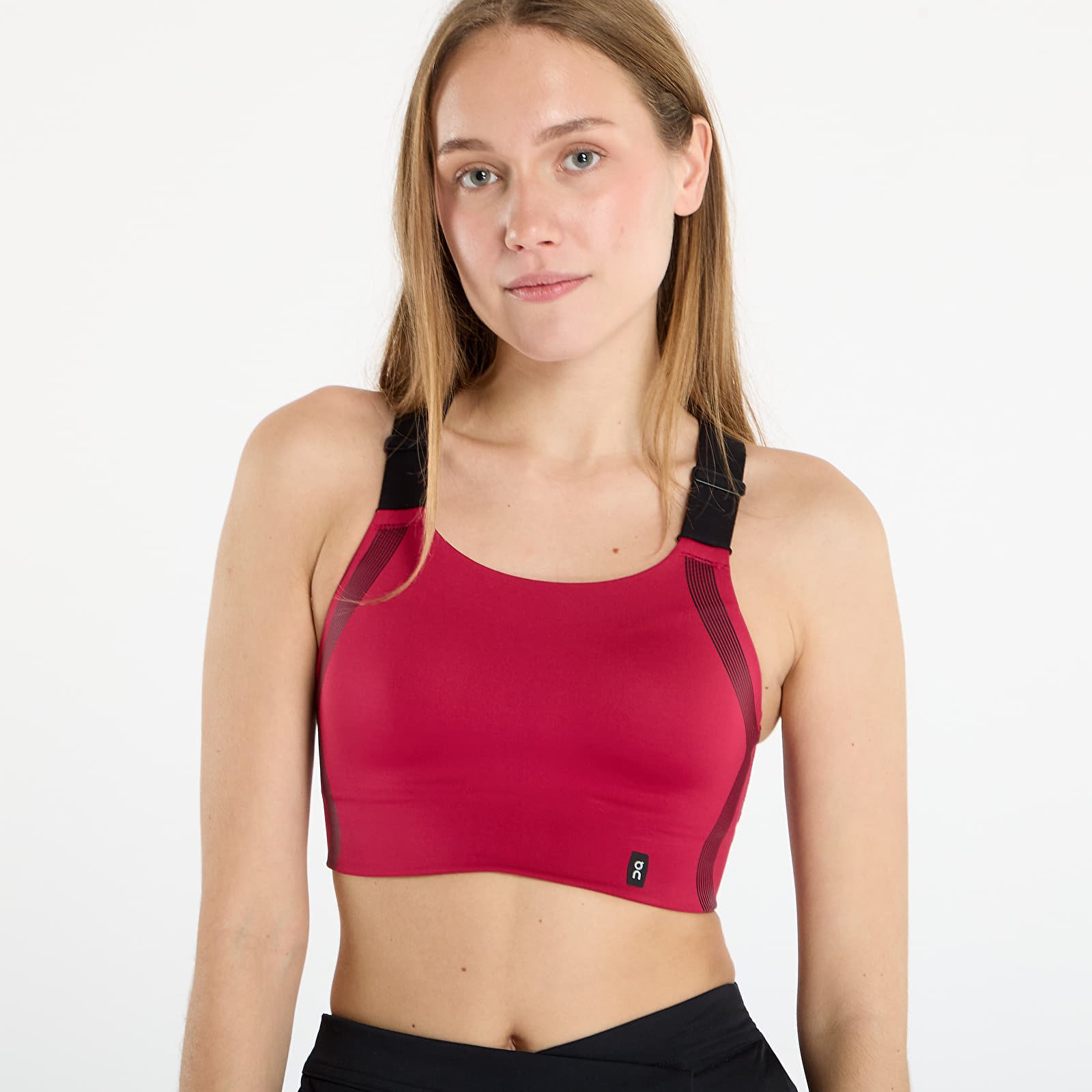 Moteriškos liemenėlės On Performance Flex Bra Grenadine/ Black