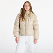 Calvin Klein Jeans Shine Puffer Jacket Brown