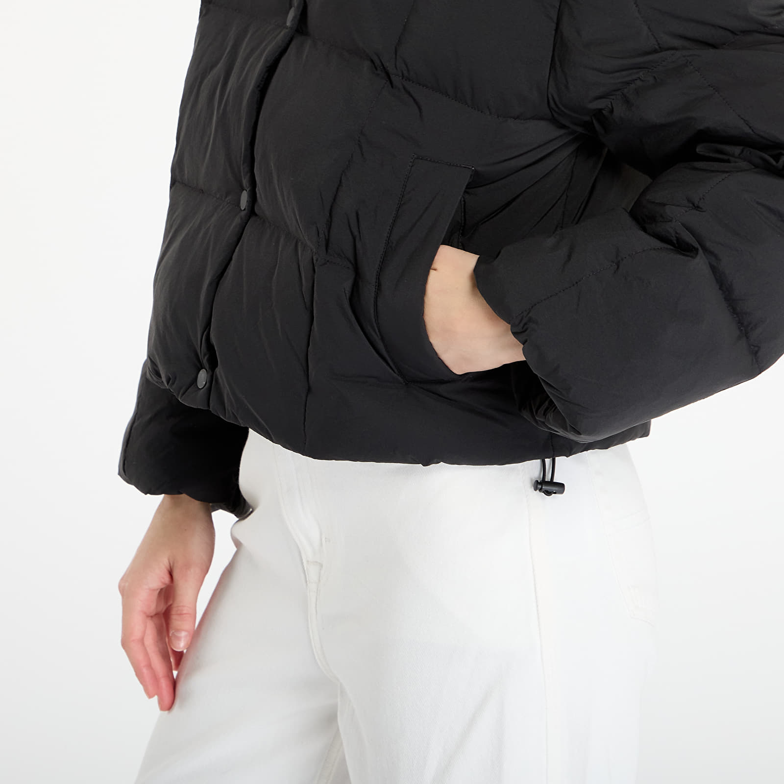 Women's jackets Calvin Klein Jeans Short Down Puffer Jacket Black