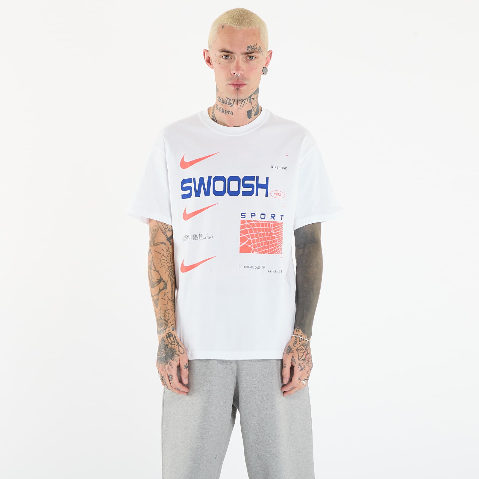 T-shirt Nike M NSW Tee M90 OC LG GFX SEGB White XXL