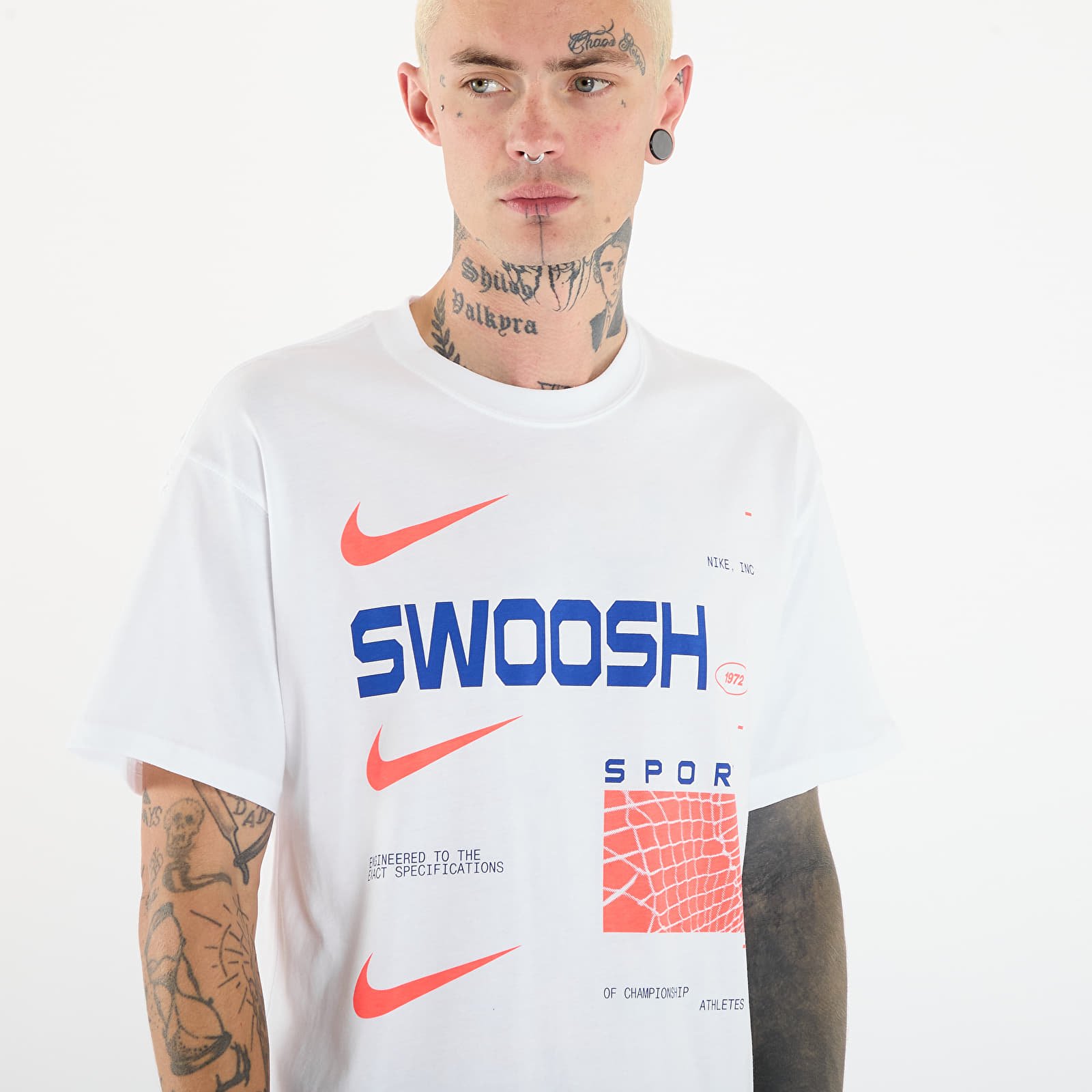 Magliette da uomo Nike M NSW Tee M90 OC LG GFX SEGB White