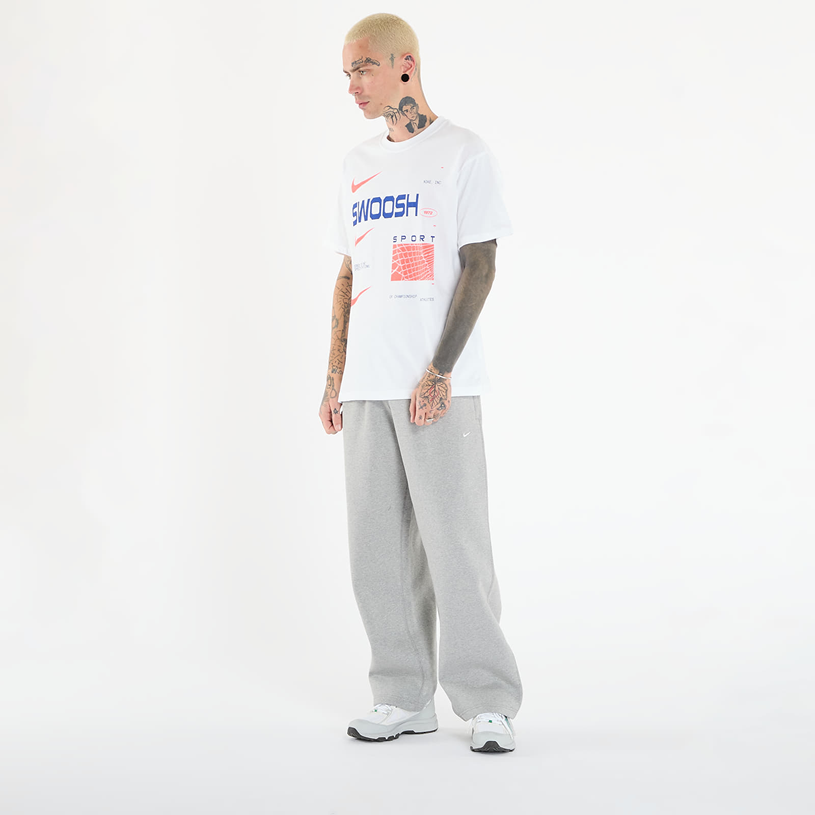 Magliette da uomo Nike M NSW Tee M90 OC LG GFX SEGB White