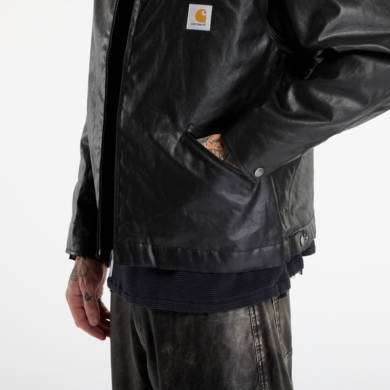 Men's jackets Carhartt WIP OG Dean Jacket Black/ Black