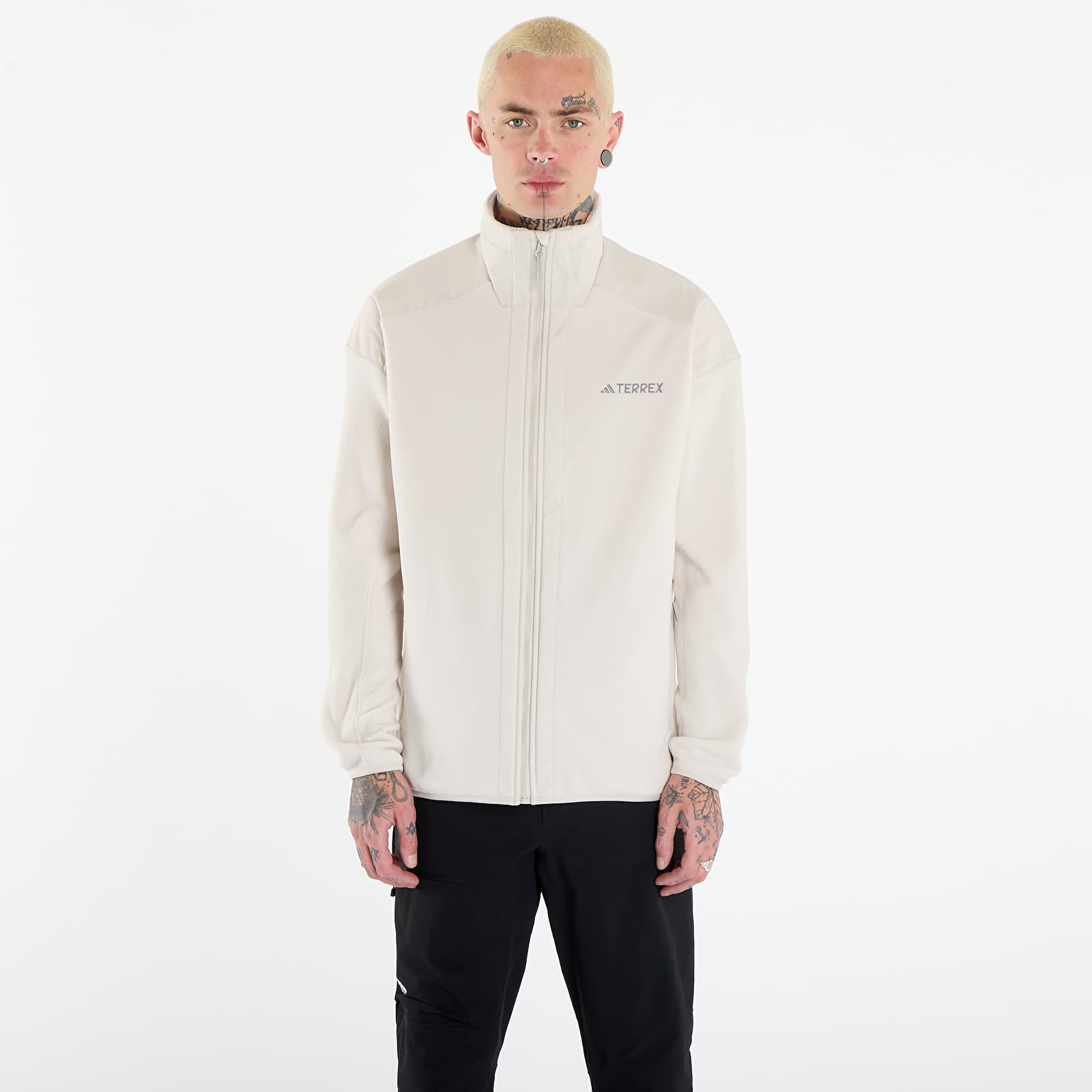 Ανδρικά σακάκια adidas Multi CLIMAWARM Fleece Jacket Alumina/ Black