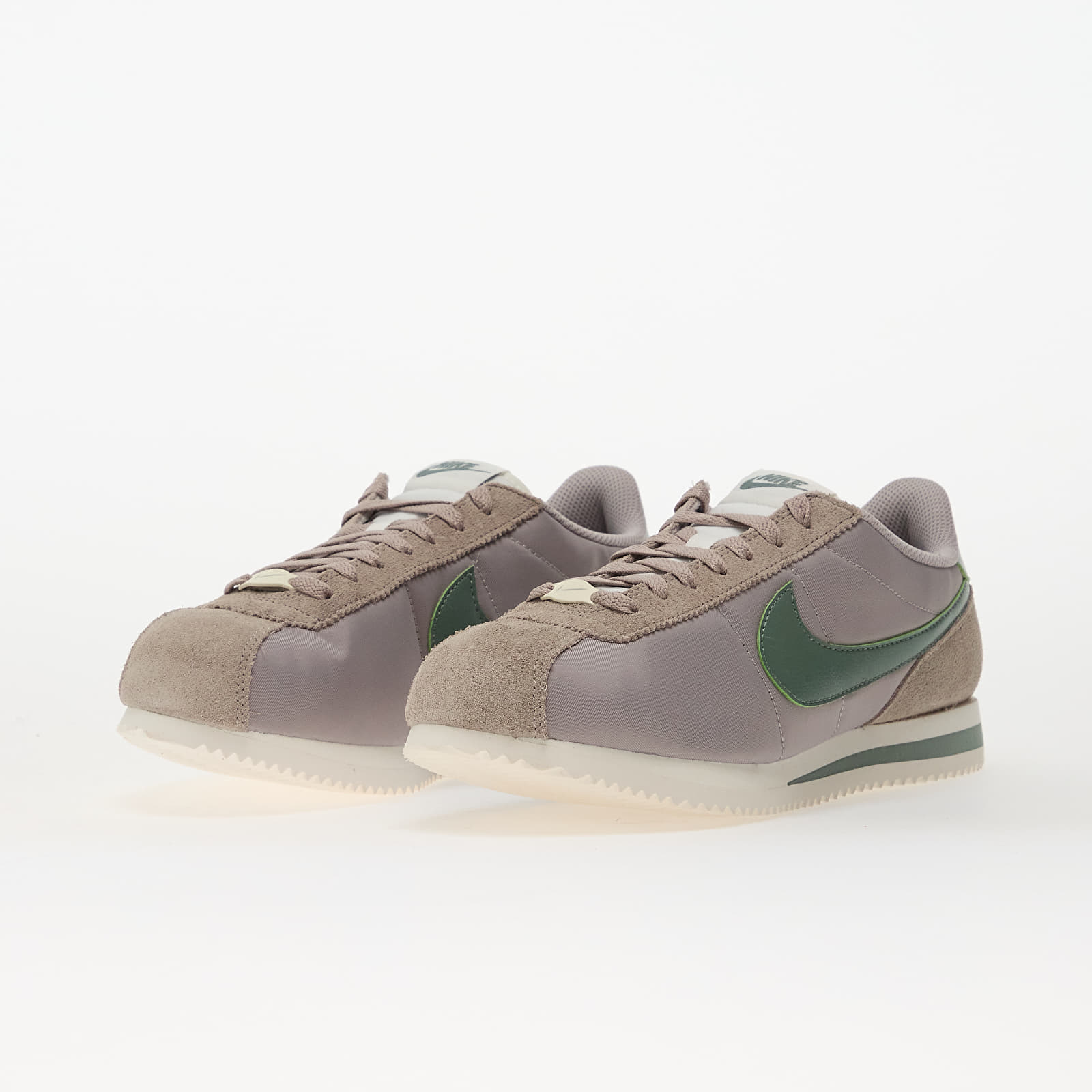 Pánske tenisky a topánky Nike Cortez Textile College Grey/ Clay Green-Sail