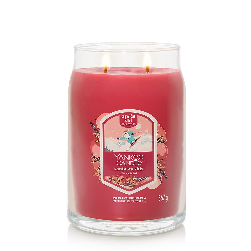 andere Accessoires Yankee Candle Signature Large Jar 2 Wicks Santa On Skis