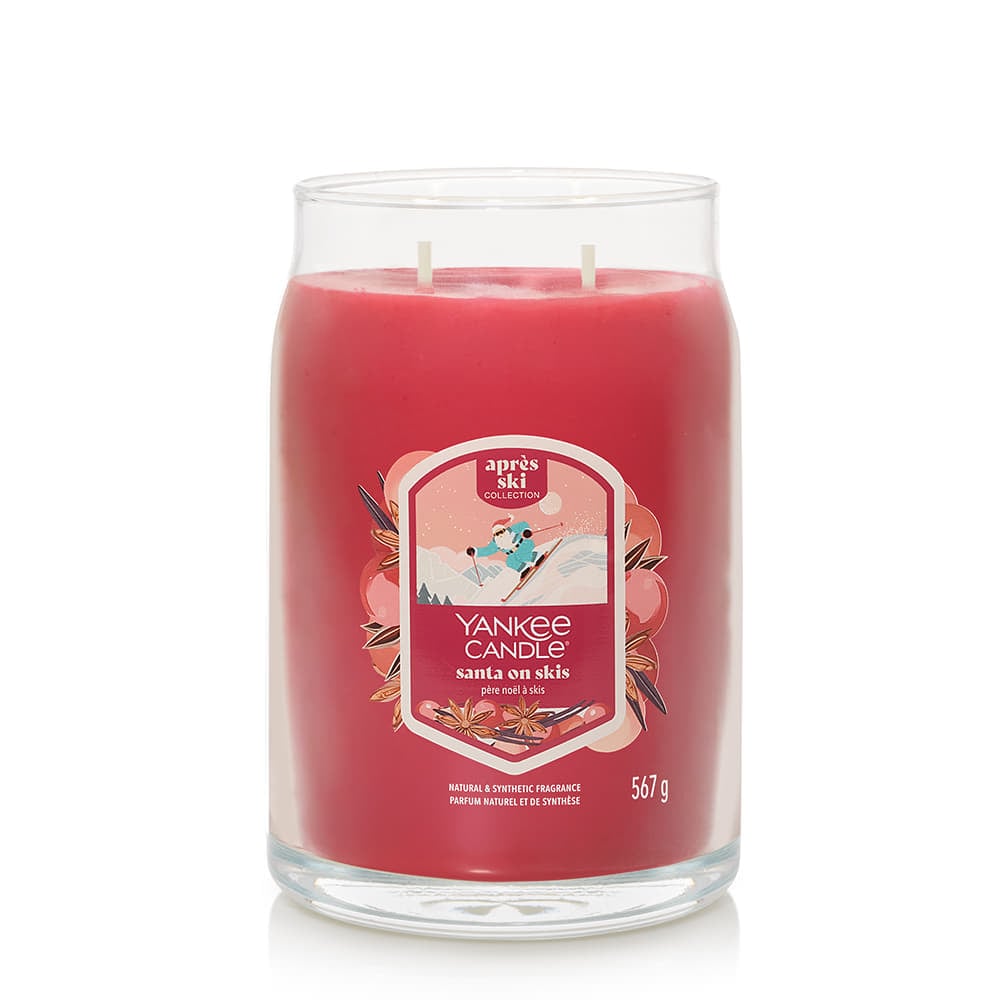 andere Accessoires Yankee Candle Signature Large Jar 2 Wicks Santa On Skis