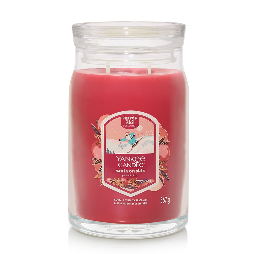 andere Accessoires Yankee Candle Signature Large Jar 2 Wicks Santa On Skis