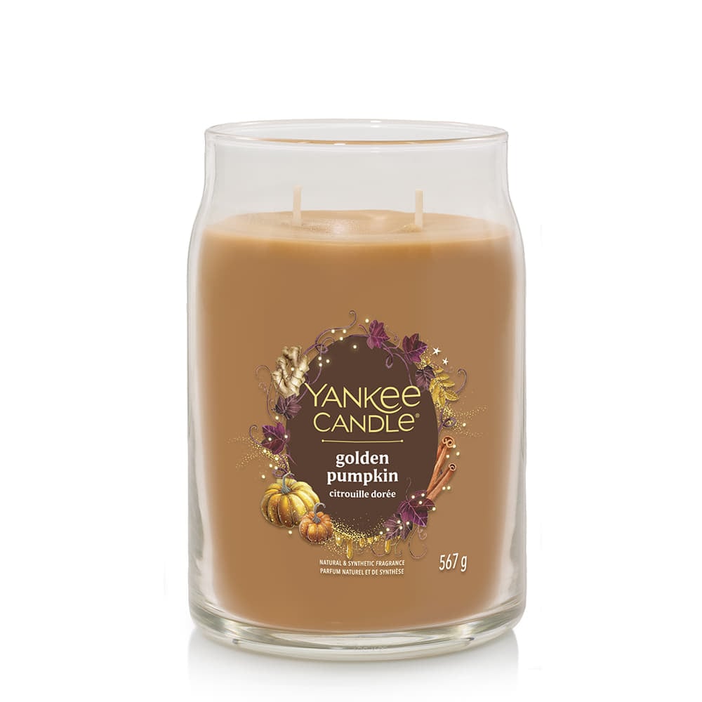 andere Accessoires Yankee Candle Signature Large Jar 2 Wicks Golden Pumpkin