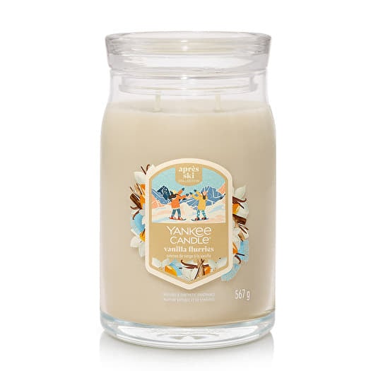Yankee Candle Signature Large Jar 2 Wicks Vanilla Flurries