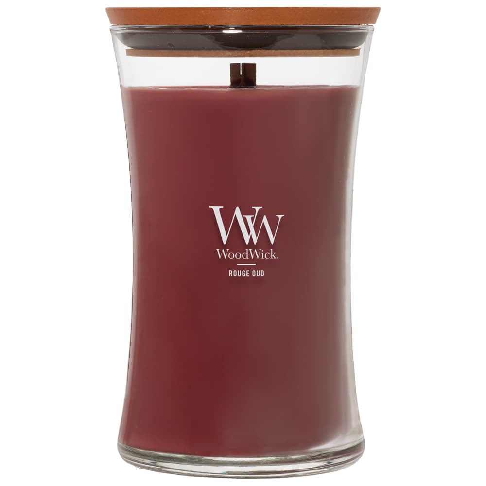Andet tilbehør Woodwick Large Hourglass Candle Rouge Oud