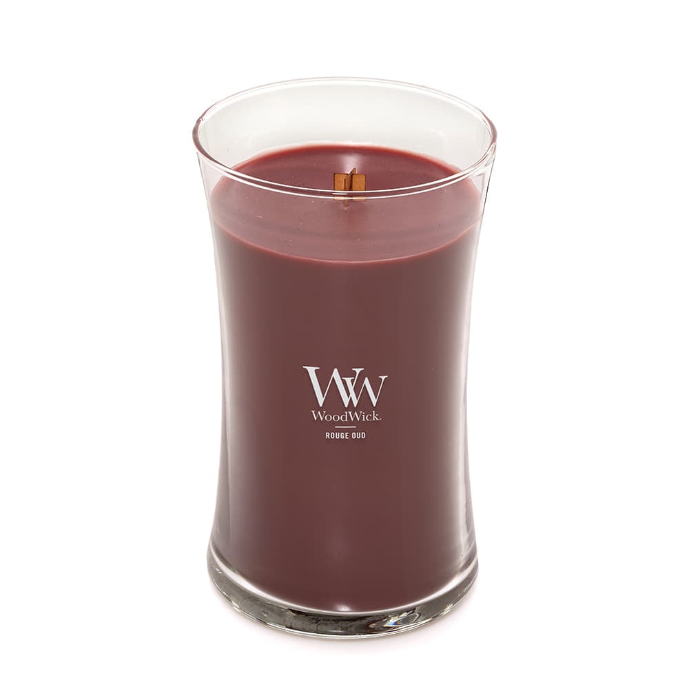 Andet tilbehør Woodwick Large Hourglass Candle Rouge Oud