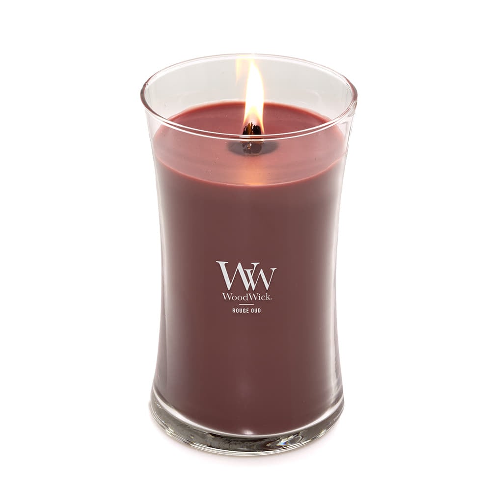 Andet tilbehør Woodwick Large Hourglass Candle Rouge Oud