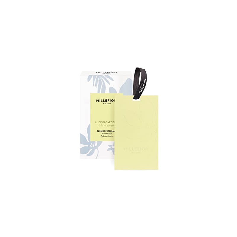 Millefiori Laundry Fragrance Card 3-Pack Luce Di Gardenia