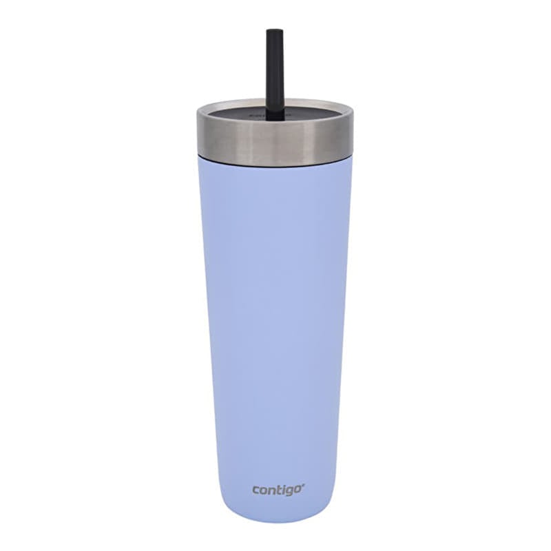 Contigo Water Bottle Luxe Spillproof Tumb 720 ml Blue