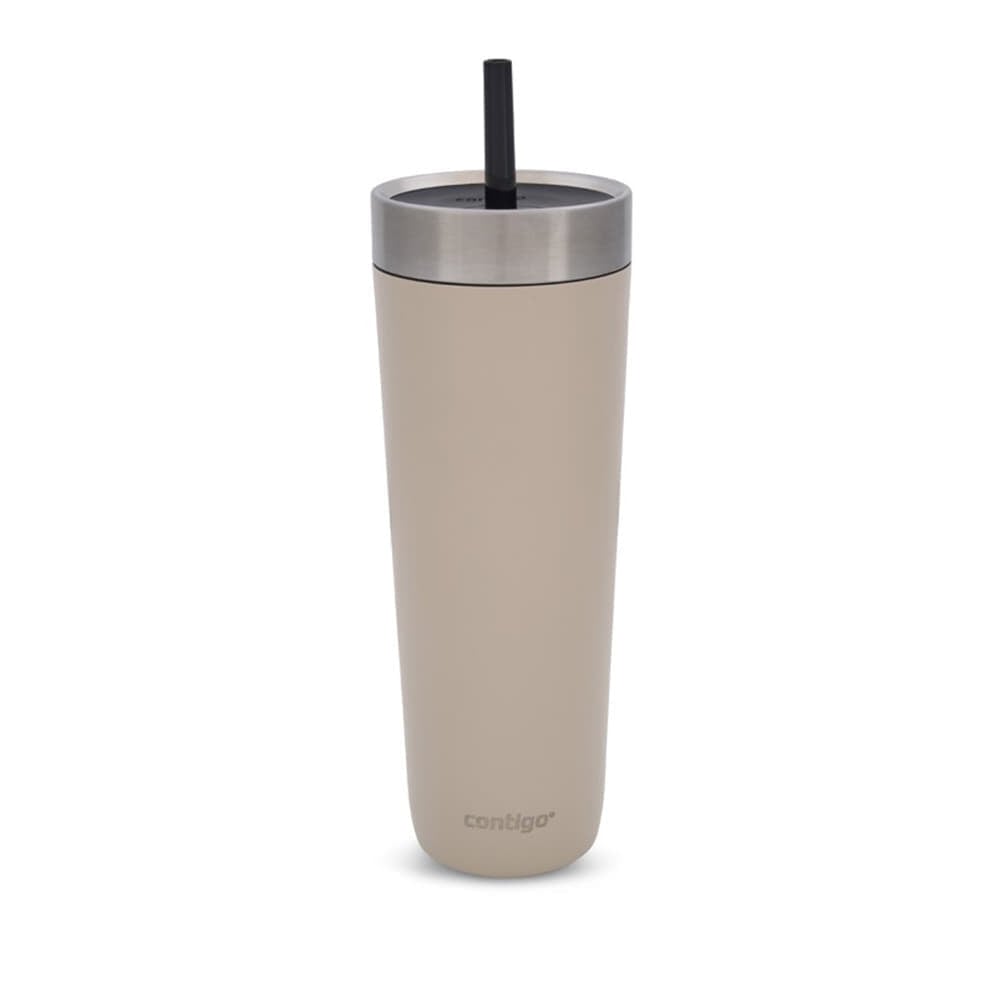 Contigo Water Bottle Luxe Spillproof Tumb 720 ml Light Brown Universal